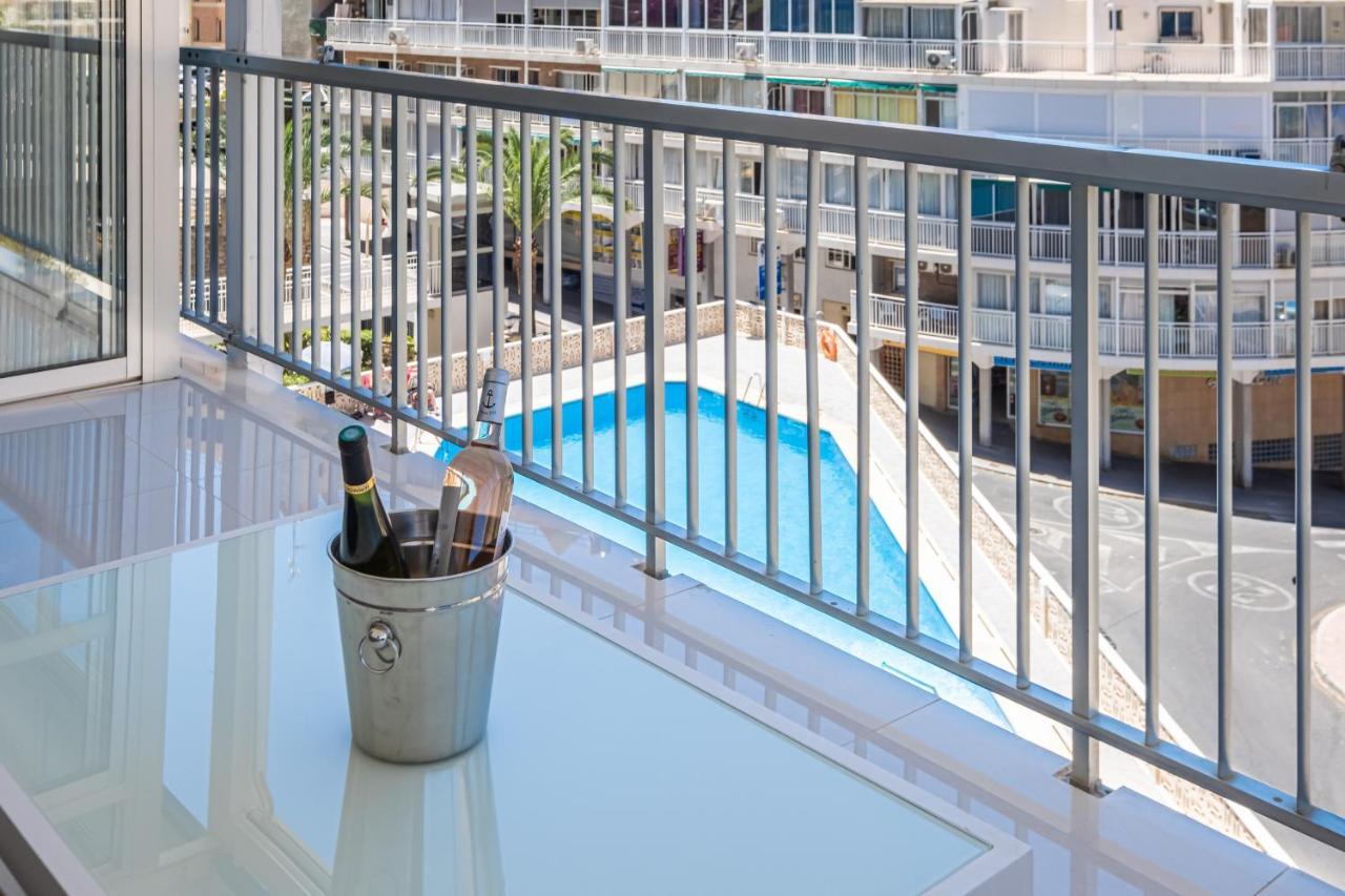 La Perla Benidorm Apartment Seaview & Pool Levante Beach Zewnętrze zdjęcie