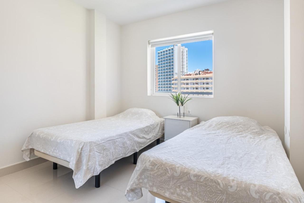 La Perla Benidorm Apartment Seaview & Pool Levante Beach Zewnętrze zdjęcie