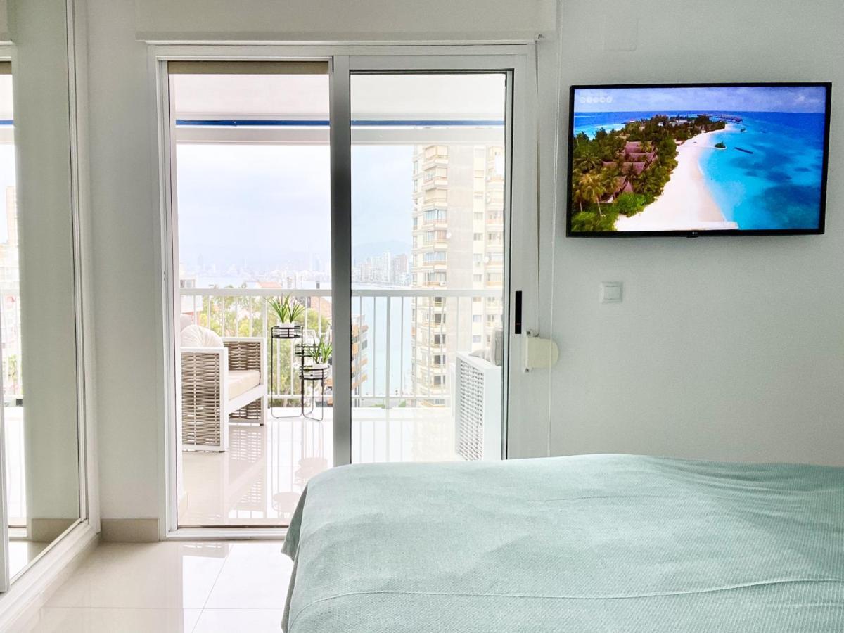 La Perla Benidorm Apartment Seaview & Pool Levante Beach Zewnętrze zdjęcie
