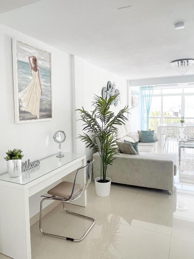 La Perla Benidorm Apartment Seaview & Pool Levante Beach Zewnętrze zdjęcie