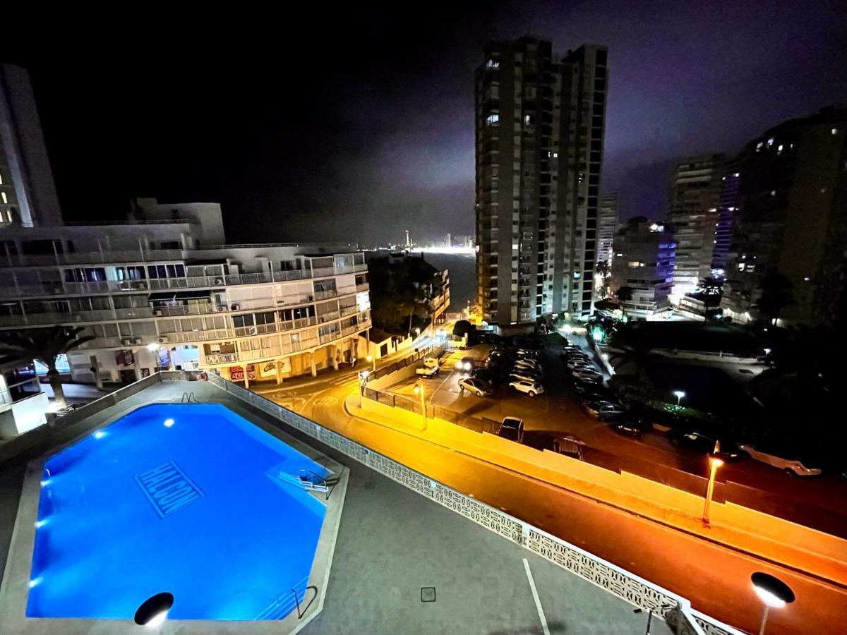 La Perla Benidorm Apartment Seaview & Pool Levante Beach Zewnętrze zdjęcie