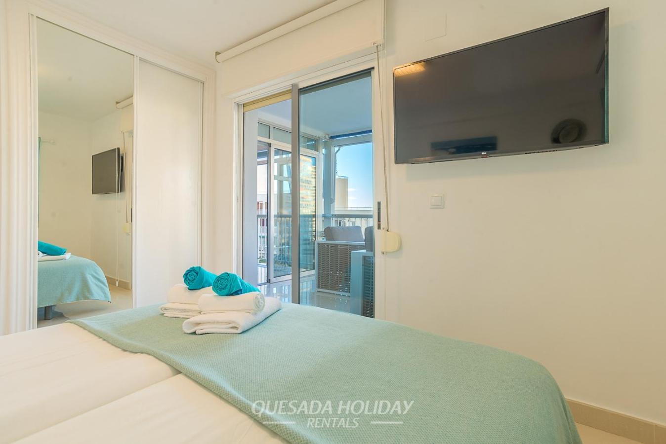 La Perla Benidorm Apartment Seaview & Pool Levante Beach Zewnętrze zdjęcie