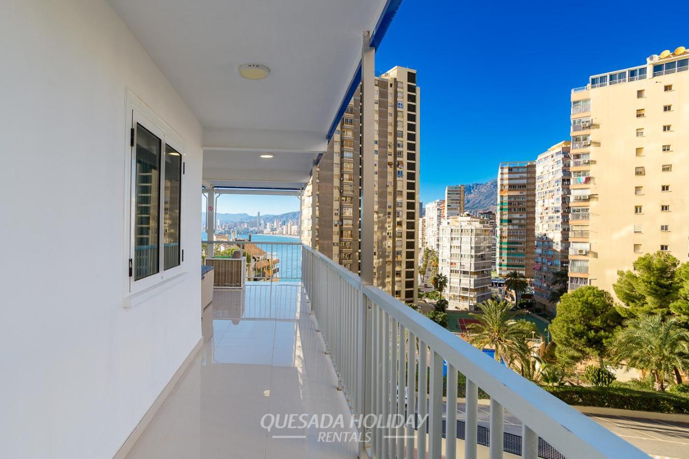La Perla Benidorm Apartment Seaview & Pool Levante Beach Zewnętrze zdjęcie