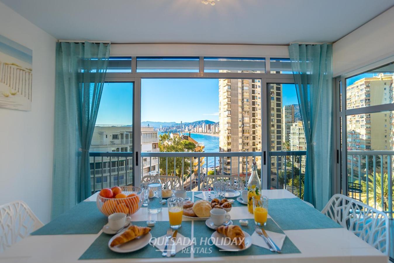 La Perla Benidorm Apartment Seaview & Pool Levante Beach Zewnętrze zdjęcie