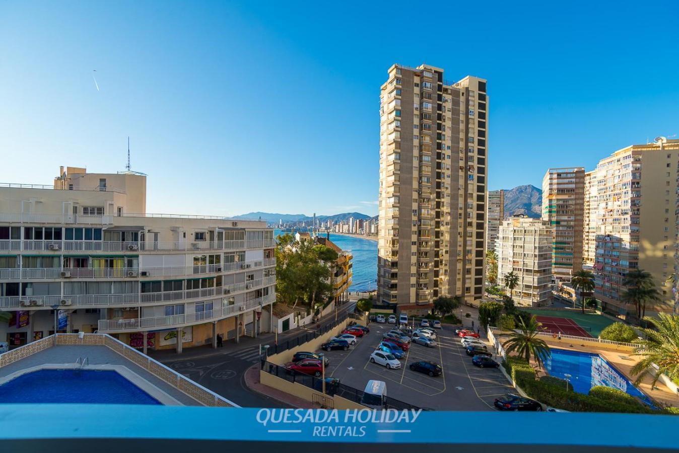 La Perla Benidorm Apartment Seaview & Pool Levante Beach Zewnętrze zdjęcie