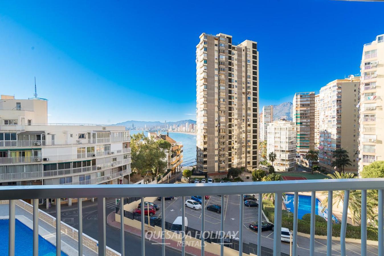 La Perla Benidorm Apartment Seaview & Pool Levante Beach Zewnętrze zdjęcie