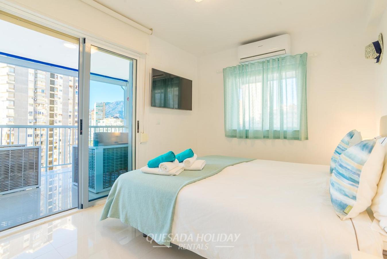 La Perla Benidorm Apartment Seaview & Pool Levante Beach Zewnętrze zdjęcie
