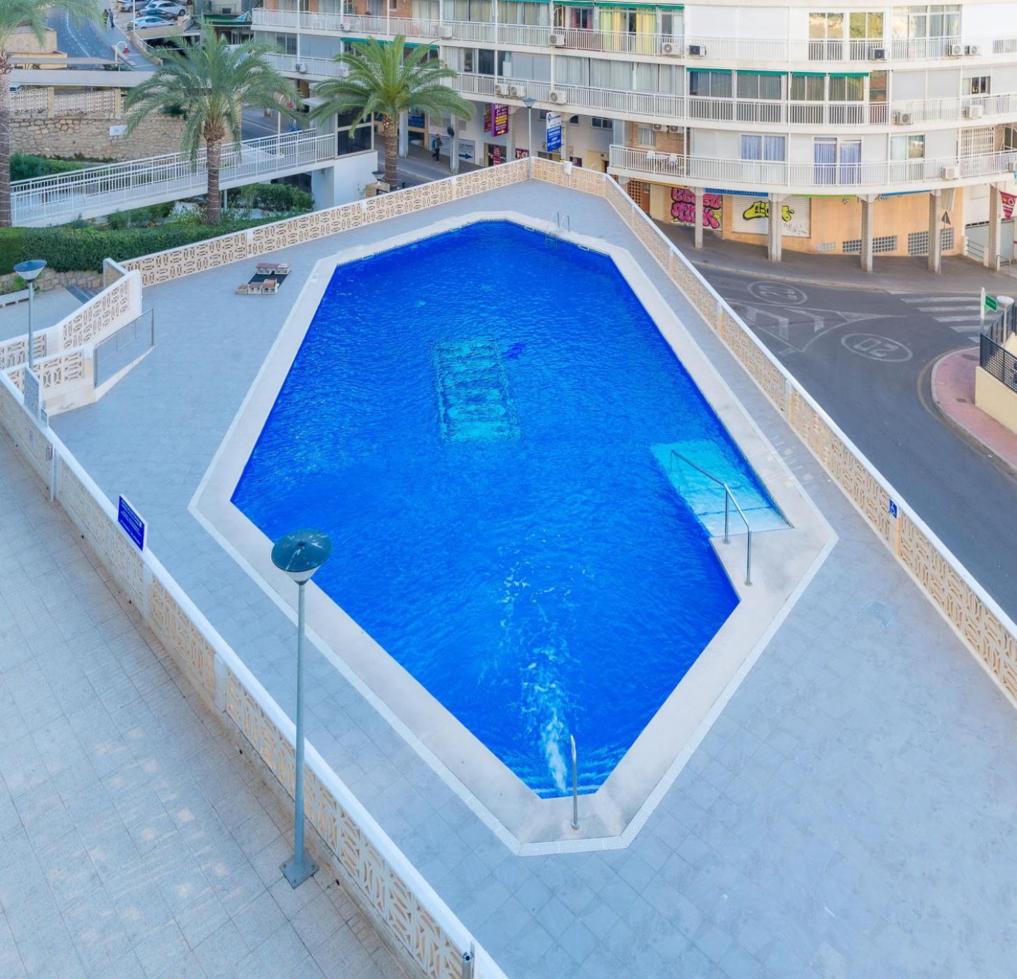 La Perla Benidorm Apartment Seaview & Pool Levante Beach Zewnętrze zdjęcie